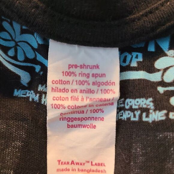 Ron Jon Surf Shop Black V Neck Short Sleeve Key West T Shirt Large - Picture 9 of 10